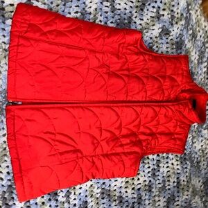Jane Ashley Bright Red Women’s Quilted Vest